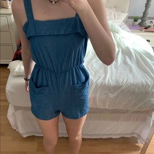 Blue Romper